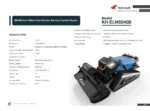 Ferngesteuerter Elektromäher KOHAM KH-ELM8040B, 5 kW, für Hangneigungen bis zu 45°
