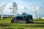Ferngesteuerter Raupenrasenmäher KOHAM KH-LM4827B für Hangneigungen bis zu 45°