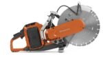 HUSQVARNA K1 PACE Akku Trennschleifer Ø 350 mm SET MIT 2 AKKUS, LADEGERÄT, TRENNSCHEIBE & KISTE