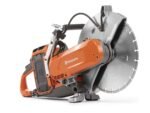 HUSQVARNA K1 PACE Akku Trennschleifer Ø 350 mm SET MIT 2 AKKUS, LADEGERÄT, TRENNSCHEIBE & KISTE