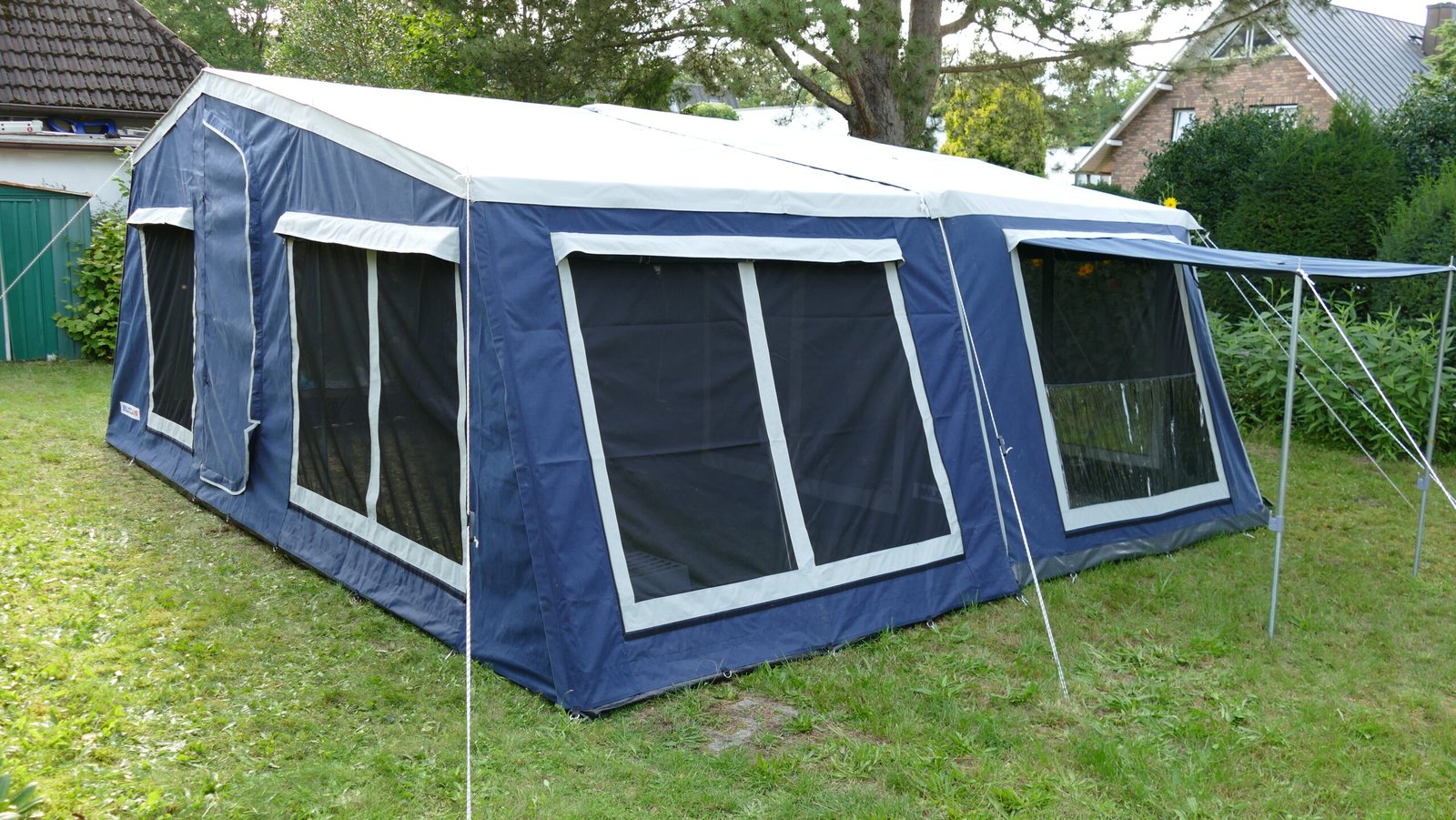 Zeltanhänger OUTDOOR L, inkl Vorzelt und Bordwanderhöhung