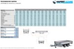 Hapert Azure H-2 – 3500 – 5050 x 2000 Niedriges Fahrwerk – Bereifung 195/50R13C
