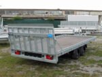 Hapert Indigo HT-2 – 3500 – 4550 x 2000 Kipphydraulik, Parabelfederung, Reling, Rampe