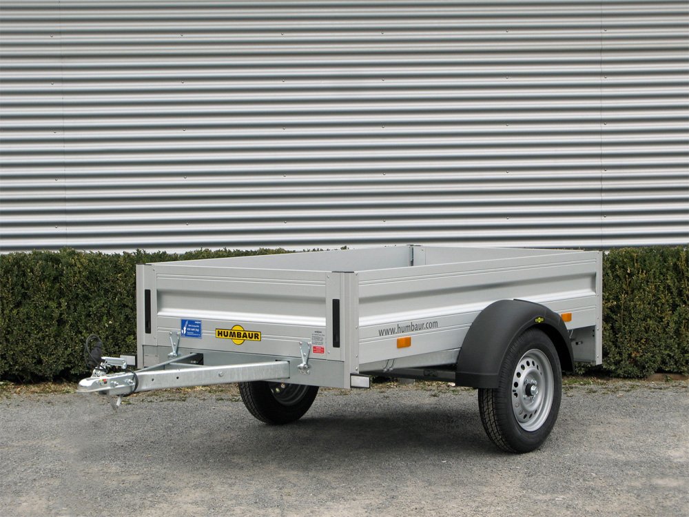 Humbaur HA752113 KV Ungebremst, mit Klappe vorne