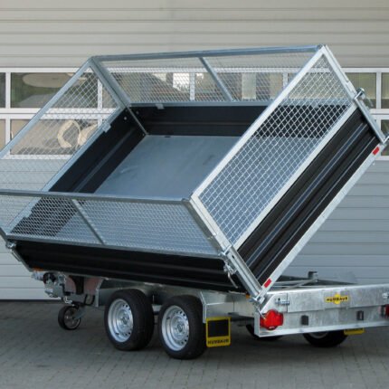 Humbaur HTK 3000.31 STAHL E-Pumpe, Stahlgitteraufsatz 800 mm
