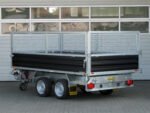 Humbaur HTK 3500.31 STAHL E-Pumpe, Gitteraufsatz, Rampen, Stützen