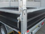 Humbaur HTK 3500.31 STAHL E-Pumpe, Gitteraufsatz, Rampen, Stützen
