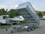 Humbaur HTK 3500.37 ALU E-Pumpe, Stahlblechaufsatz 600 mm