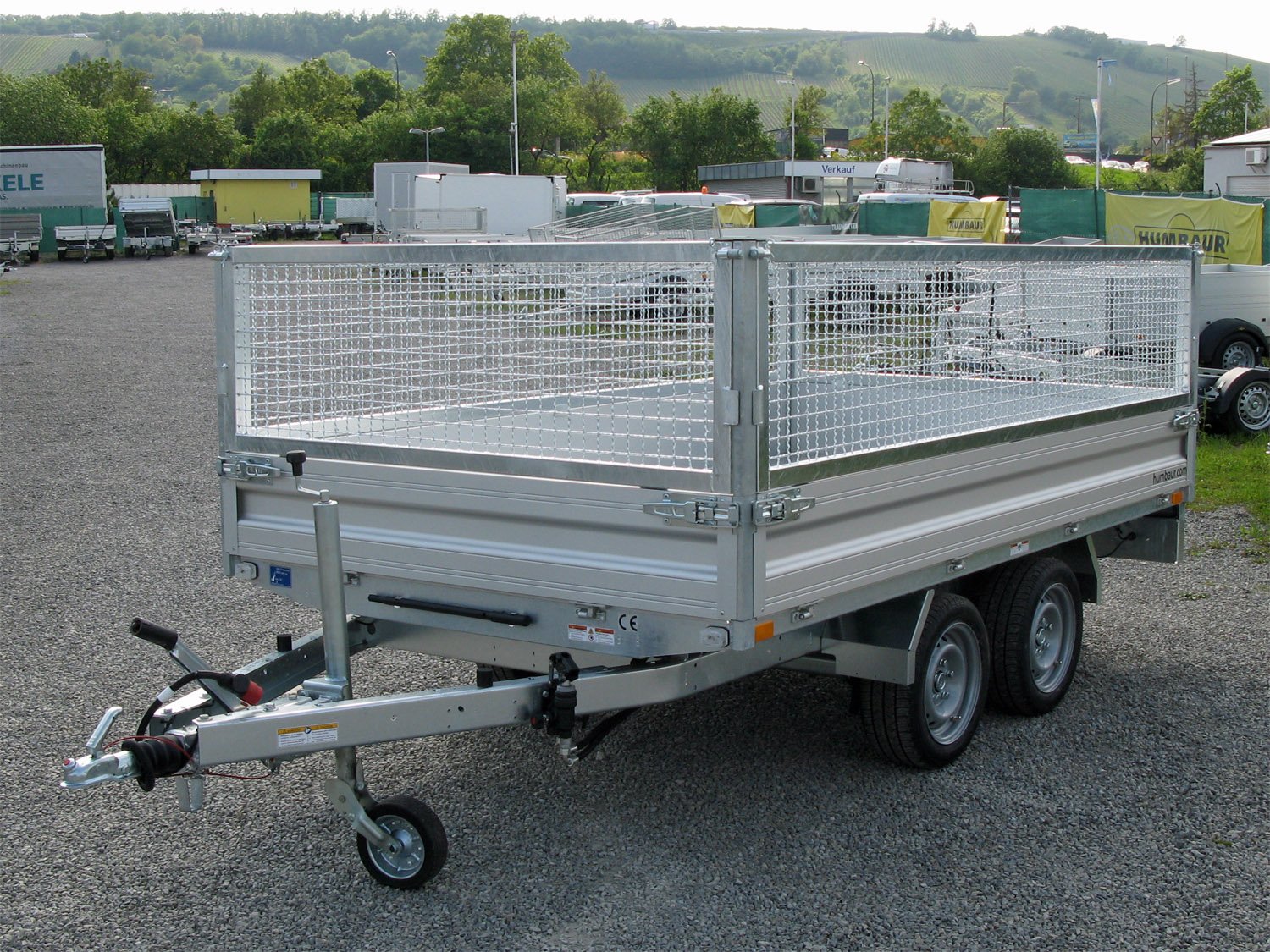 Humbaur HUK 303117 E-Pumpe und Gitteraufsatz