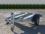 Humbaur HM102113 Motorradtransporter mit 3 Motorradschienen
