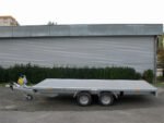 Humbaur Universal 3000 Seilwinde, Auffahrbohlen u Aluboden