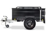 Offroad und Dachzelt Anhänger 1000kg schwarz KT-EB2