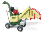 NEGRI Biohäcksler R225 / Benzin-Häcksler mit Transportfahrwerk
